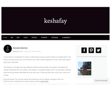 Tablet Screenshot of keshafay.com